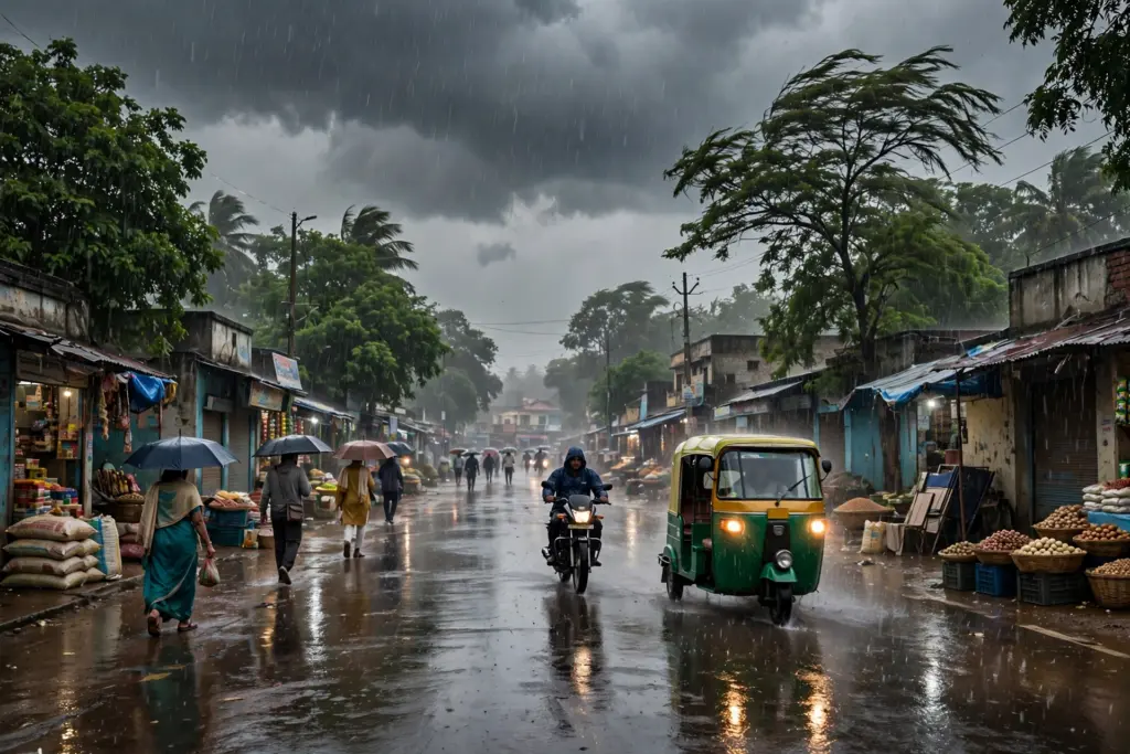 चक्रवात अर्नब का असर: 30 अक्टूबर को पूर्वी उत्तर प्रदेश में भारी बारिश की चेतावनी, तेज हवाओं और बिजली गिरने से सावधान रहें