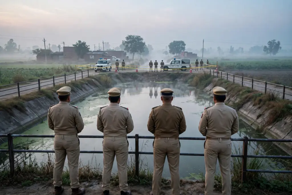 गाजियाबाद में एक लाख के इनामी बावरिया गैंग के बदमाश धर्मेंद्र उर्फ टिड्डी का एनकाउंटर में अंत; तीन पुलिसकर्मी घायल